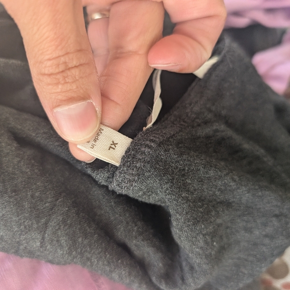 Soft Surroundings Drawstring Cowl Neck Top Size x Long Sleeve Blue Viscose Blend - Picture 6 of 7